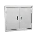 Sandusky® Solid-Door Wall Cabinet, Dove Gray 1 thumbnail image