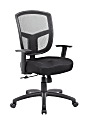 Boss Office Products Contract Mesh High-Back Task Chair, Black 1 thumbnail image