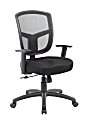 Boss Office Products Contract Mesh High-Back Task Chair, Black