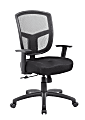 Boss Office Products Contract Mesh High-Back Task Chair, Black 1 thumbnail image