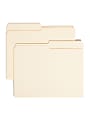 Smead® Manila File Folders, Letter Size, 1/2 Cut, Pack Of 100 1 thumbnail image