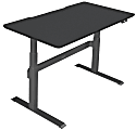 VARIDESK ProDesk Electric Height-Adjustable Desk, 60"W, Black 1 thumbnail image