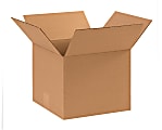 Partners Brand Corrugated Boxes, 11" x 11" x 9", Kraft, Pack Of 25