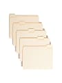 Smead® File Folders, Letter Size, 1/5 Cut, Manila, Pack Of 100 1 thumbnail image