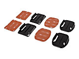 Urban Factory Go Pro adhesive mounts: 2x flat + 2x curved - universal for all GoPro cameras - Support system - adhesive mount - for GoPro HD HERO; HD HERO2; HERO3; HERO3+ 1 thumbnail image
