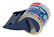 United States Post Office Shipping Tape With Dispenser, 1.88" x 22 Yd., Clear