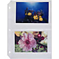 C-Line Photo Holders For Three-Ring Binders, 4" x 6", Box Of 50 1 thumbnail image