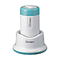 Custom ECO-GREEN Xstamper® Pre-Inked XpeDater® Round Stamp, N85, 84% Recycled, 1-1/4" Diameter Impression 1 thumbnail image