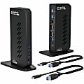 Plugable USB 3.0 and USB-C Dual 4K Display Docking Station with DisplayPort and HDMI  - UD6950Z 1 thumbnail image