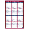 AT-A-GLANCE® Vertical Reversible Erasable Academic/Regular-Year Wall Calendar, 36" x 24", PM210S28 1 thumbnail image