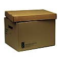 SKILCRAFT® Storage File Storage Boxes With Lift-Off Lids, 10" x 12" x 15", Case Of 25 (AbilityOne 8115 01 455 4036)