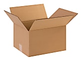 Partners Brand Corrugated Boxes, 12" x 10" x 7", Kraft, Pack Of 25