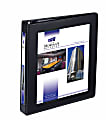 Avery® Heavy-Duty Framed View 3-Ring Binder, 1" One Touch EZD® Rings, Black, 1 Binder