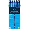 Rediform® Schneider Slider Memo XB Ballpoint Pens, Extra Broad Point, 1.4 mm, Blue Barrels, Blue Ink, Pack Of 10 Pens 1 thumbnail image