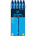 Rediform® Schneider Slider Memo XB Ballpoint Pens, Extra Broad Point, 1.4 mm, Blue Barrels, Blue Ink, Pack Of 10 Pens