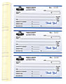 Custom Carbonless Business Forms, Pre-Formatted 2-Part Receipt Books, 6 1/2” x 8 1/2”, White/Canary, 252 Sets Per Book, Box Of 2 1 thumbnail image