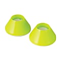 HealthSmart® Walker Coaster Glides, 2 3/8", Green, Pack Of 2