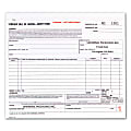 Bill Of Lading Forms, Short, 8 1/2" x 7", 3-Part, Box Of 250