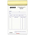 Custom Pre-Formatted 2-Part Business Forms, Multi-Purpose Sales Book, 5 1/2” x 8 1/2”, White/Canary, 50 Sets Per Book, Box Of 10 Books 1 thumbnail image