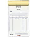 Custom Pre-Formatted 3-Part Business Forms, Multi-Purpose Sales Book, 5 1/2" x 8 1/2", White/Canary/Pink, 50 Sets Per Book, Box Of 10 Books 1 thumbnail image
