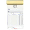 Custom Pre-Formatted 3-Part Business Forms, Multi-Purpose Sales Book, 4 1/4” x 7”, White/Canary/Pink, 50 Sets Per Book, Box Of 10 Books 1 thumbnail image