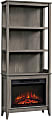 Sauder® Select 72"H Bookcase With Fireplace, Mystic Oak