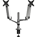 Kantek MA320 Mounting Arm for Monitor - Silver - TAA Compliant - 2 Display(s) Supported - 30" Screen Support - Aluminum, Steel - 1 Each 1 thumbnail image