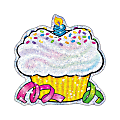 TREND Classic Accents® Sparkle Birthday Cupcake Accents, Multicolor, Pre-K - Grade 8, Pack Of 24 1 thumbnail image