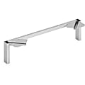 HON Mod Collection Credenza Support Legs - 7" x 30" - Finish: Silver, Metal 1 thumbnail image
