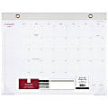 AT-A-GLANCE® Signature Collection™ Monthly Desk Pad Calendar, 17" x 22", January to December 2018 (YP70412-18) 1 thumbnail image