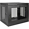 Tripp Lite 9U Wall Mount Rack Enclosure Server Cabinet w/ Acrylic Glass Front Door -  - SRW9UG 1 thumbnail image