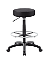 Boss Office Products DOT Mesh Stool, Black