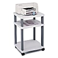 Safco® Wave Deskside Printer Stand, Gray 1 thumbnail image