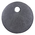 Zuo Modern Round Eye Plaque, Large, Dark Gray