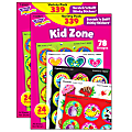 Trend Stinky Stickers, 1", Kid Zone, 339 Stickers Per Pack, Set Of 2 Packs