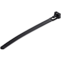 StarTech.com 100 Pack 5" Reusable Cable Ties - Black Small Releasable Nylon/Plastic Zip Ties Resealable Adjustable Network Cable Wraps UL 1 thumbnail image
