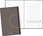 AT-A-GLANCE Daily Planning Notebook, 6" x 9", Gray, January–December 2016 1 thumbnail image