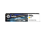 HP 990A PageWide Yellow Ink Cartridge, M0J81AN