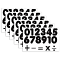 Ashley Productions Die-Cut Magnetic, 1.75", Black Number Set, 32 Pieces Per Pack, Set Of 6 Packs 1 thumbnail image