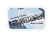 AmuseMints® Destination Mint Candy, Michigan State, 0.56 Oz, Pack Of 24