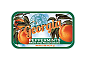 AmuseMints® Destination Mint Candy, Georgia Peach, 0.56 Oz, Pack Of 24