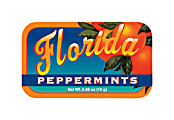AmuseMints® Destination Mint Candy, Florida Peppermints, 0.56 Oz, Pack Of 24