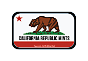 AmuseMints® Destination Mint Candy, California Republic Bear, 0.56 Oz, Pack Of 24