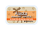 AmuseMints® Destination Mint Candy, Alaska Moose Tracks, 0.56 Oz, Pack Of 24