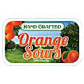 AmuseMints® Fruit Sours, Orange, 0.56 Oz, Pack Of 24