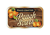 AmuseMints® Fruit Sours, Peach, 0.56 Oz, Pack Of 24