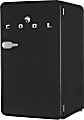 Commercial Cool Retro 3.2 Cu. Ft. Refrigerator With Freezer, Black 1 thumbnail image
