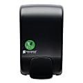 San Jamar® ecoLogic™ Rely® Manual Foam Soap and Sanitizer Dispenser, 900 mL, 5,5 x 4,5 x 9.25, Black