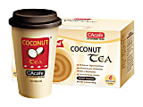 Cacafe Coconut Green Tea Grourmet On the Go Tea - 6 individual cup kits