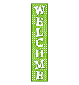 Teacher Created Resources Welcome Banner, Lime Polka Dots, 8" x 39", Green/White, Pre-K - College 1 thumbnail image